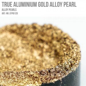 Perlglanz-Effektpigment True Aluminium Gold - Alloy Pigments